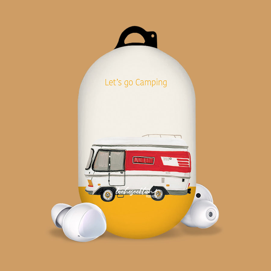 Lets go Camping 이호석탄 버즈 케이스